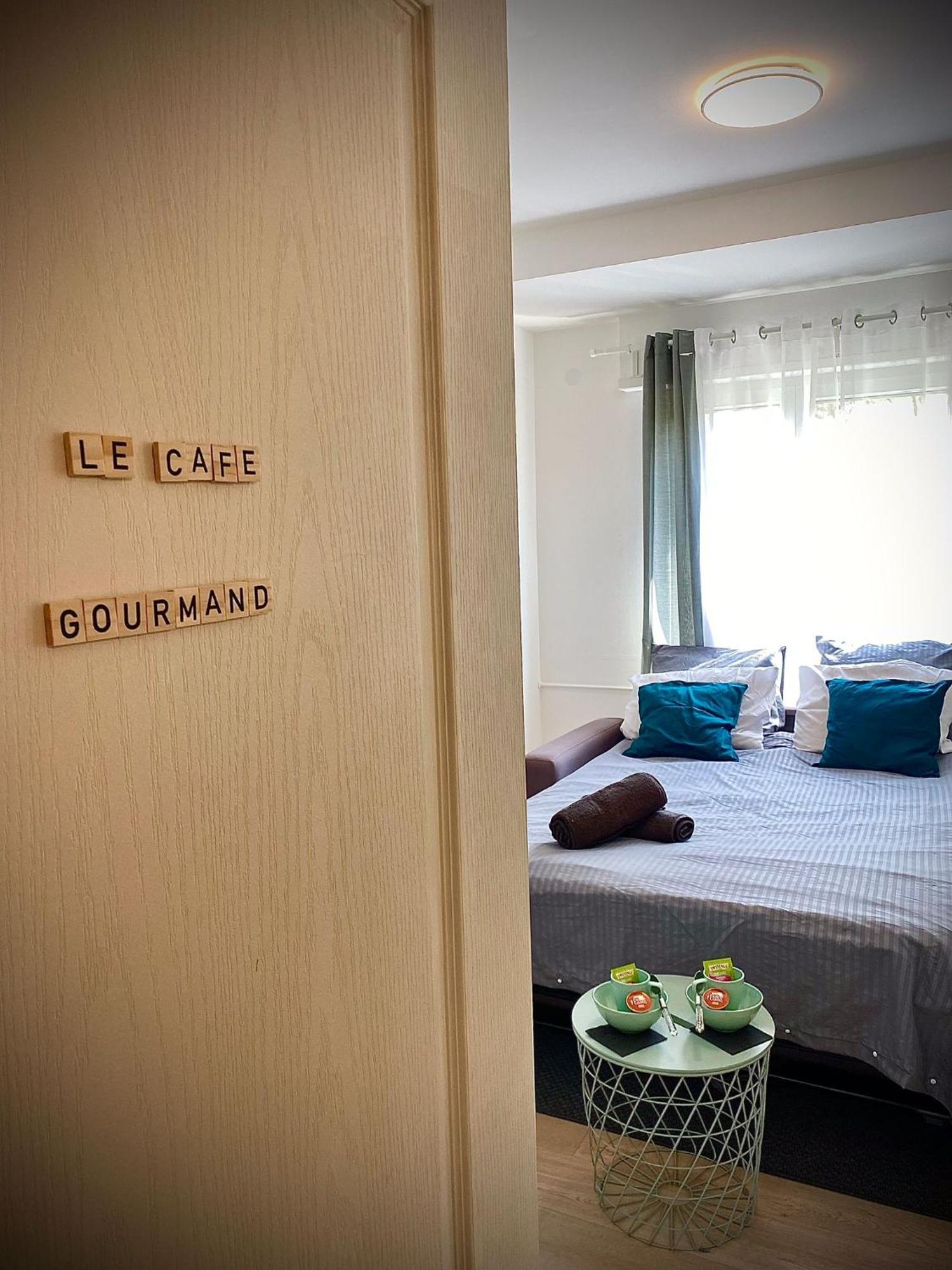 Studio Le Cafe Gourmand - Proche Gare - Coin Tranquille Mulhouse Exteriör bild